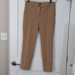 NWT J. Crew Camel Khaki Colored Trousers Size 8